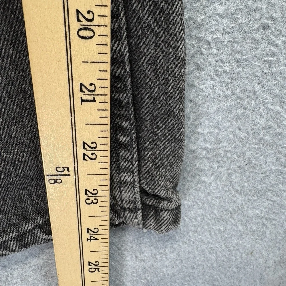 Vintage Levis 514 Jeans Boys 10 Slim Black Classic Fit‎ Orange Tab 90s Denim